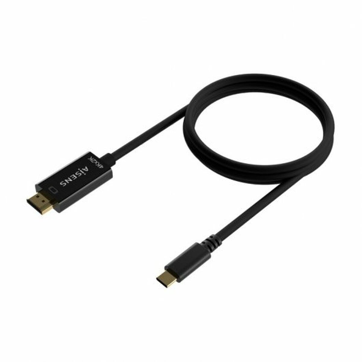 Kabel HDMI Aisens A109-0623 Svart 80 cm - 2