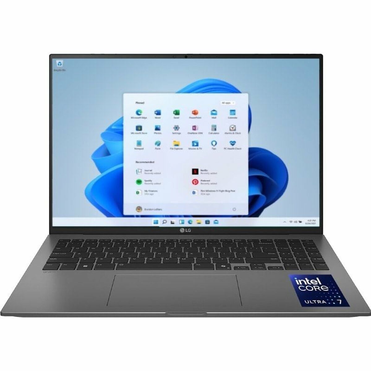 Bärbar dator LG 16Z90TL-G.AU88B 16" intel core ultra 7 32 GB RAM 1 TB SSD Qwerty Spanska