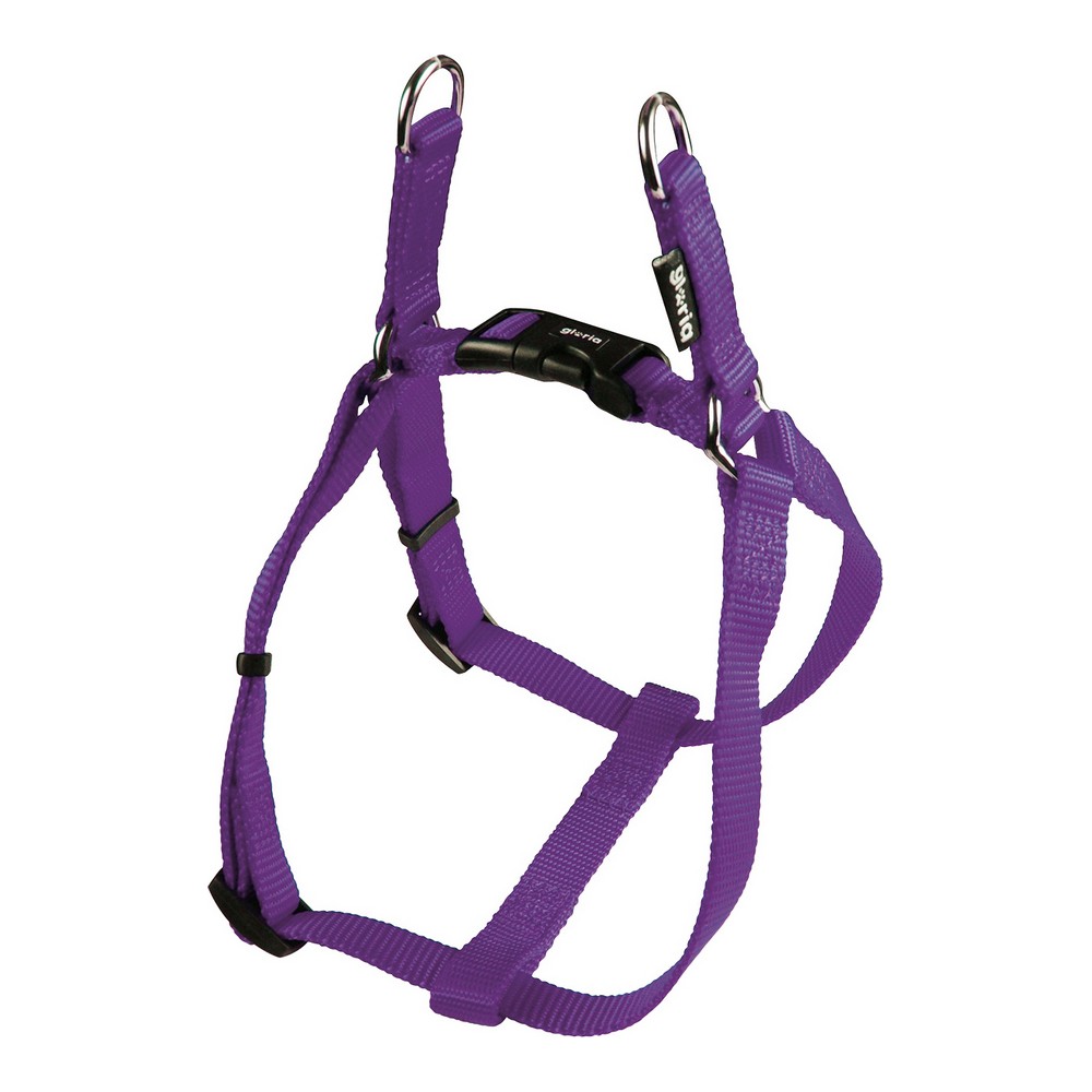 Hundsele Gloria Slät Justerbar 47-71 cm Purpur Storlek M