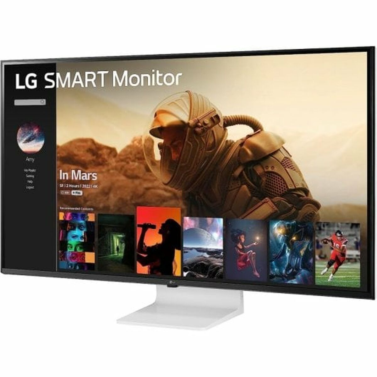 Monitor LG 43SQ700S-W 43" - 3