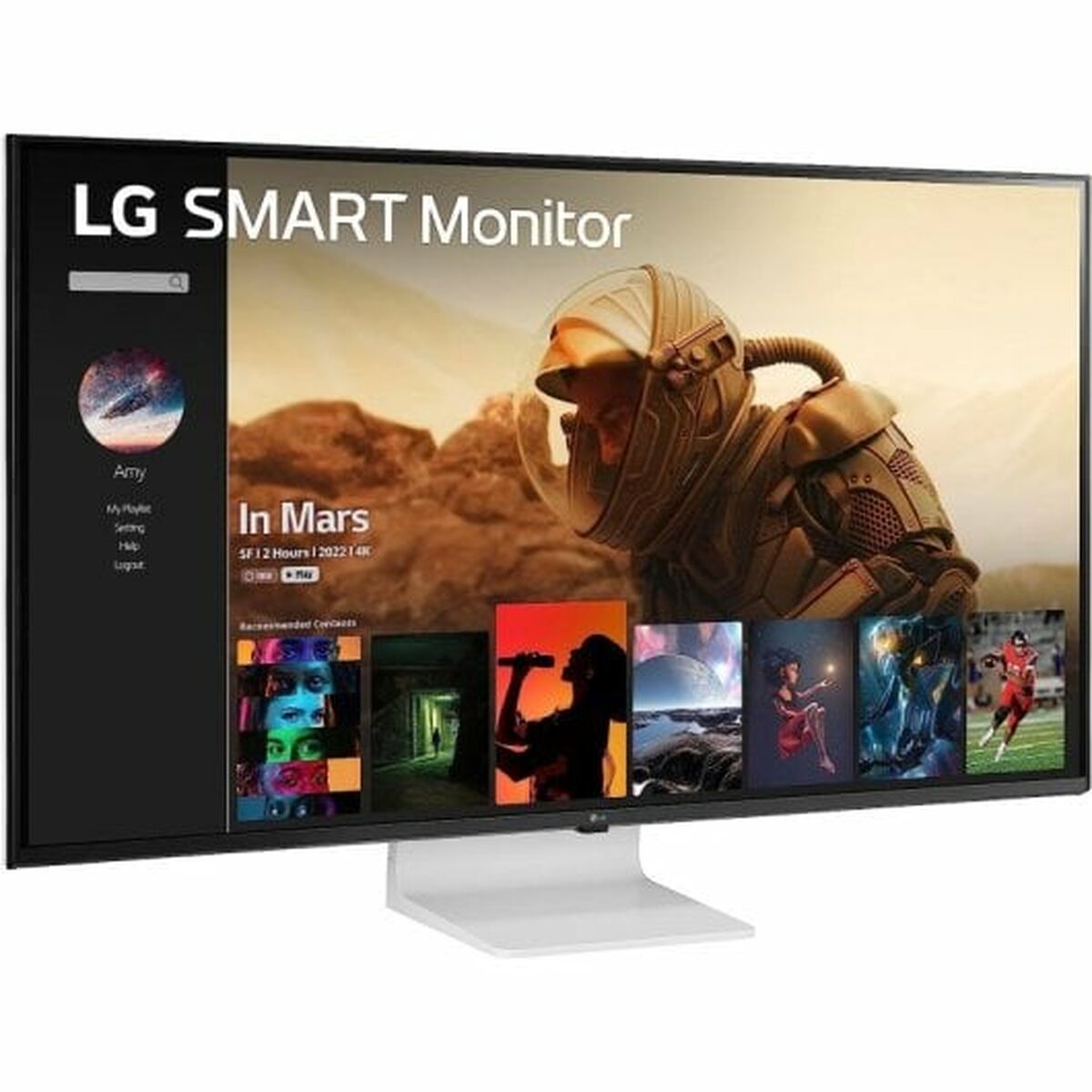 Monitor LG 43SQ700S-W 43" - 2