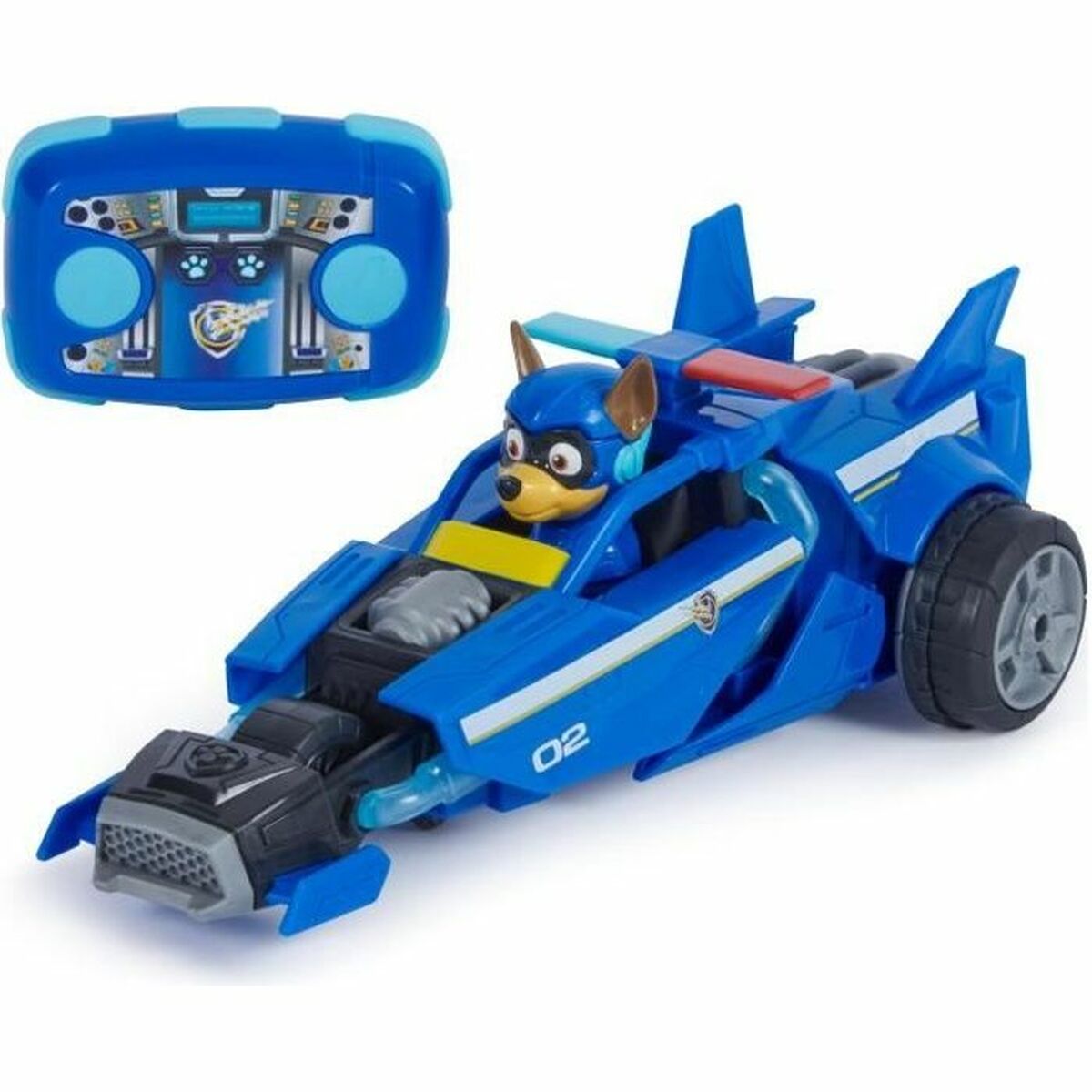 Radiostyrd bil The Paw Patrol Gyllene Svart/Blå - 2