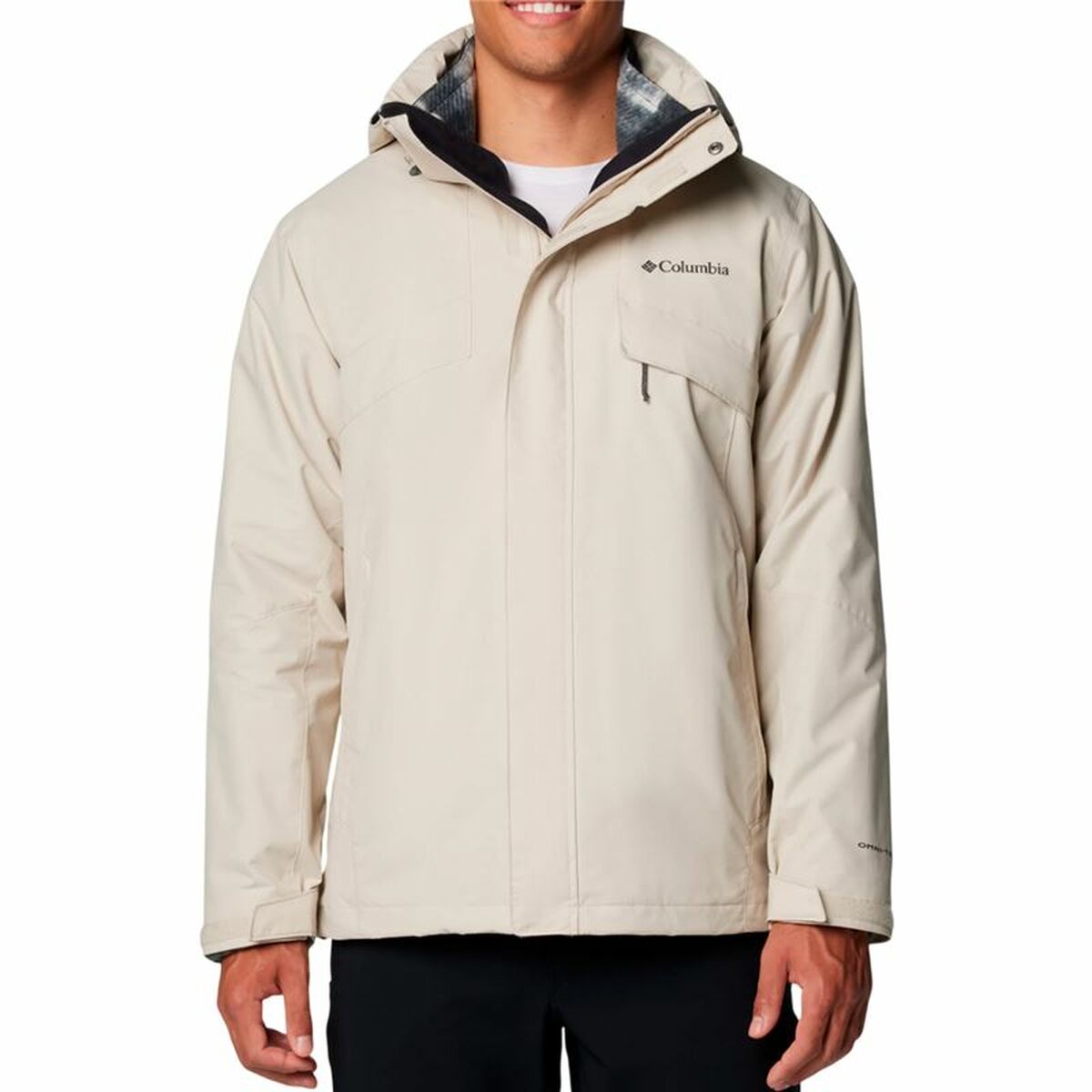 Träningsjacka Herr Columbia Bugaboo III Fleece Beige