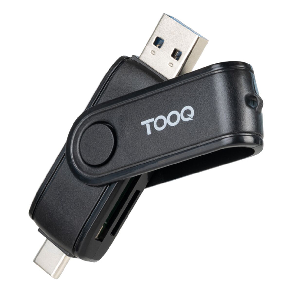 Kortläsare TooQ TQR-3003B Svart