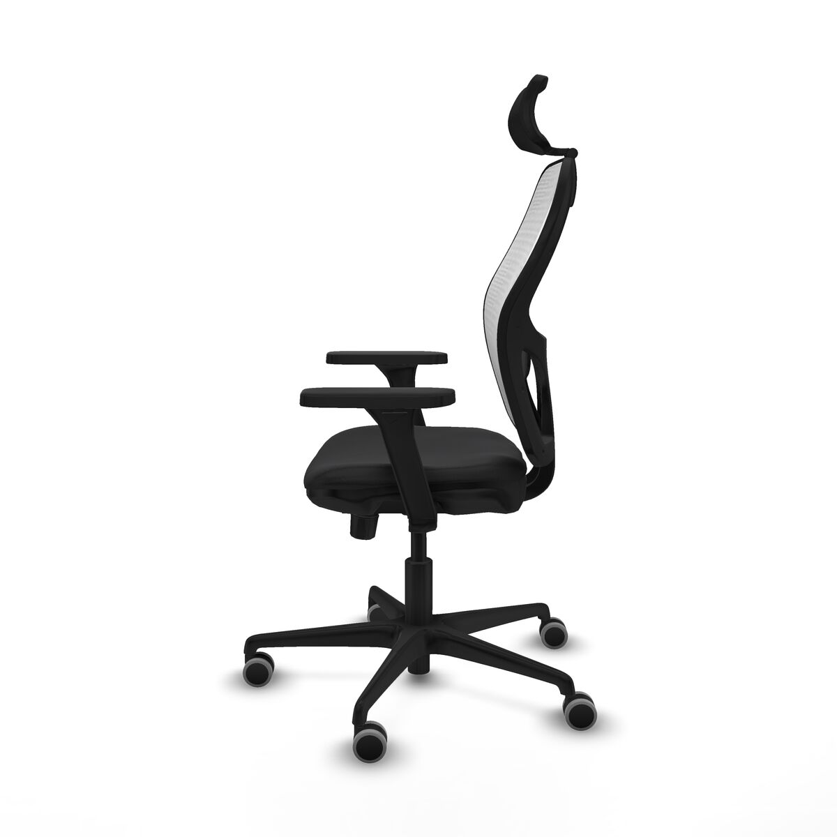 Kontorsstol med nackstöd Jorquera Piqueras y Crespo 3D036G2 Svart - 3