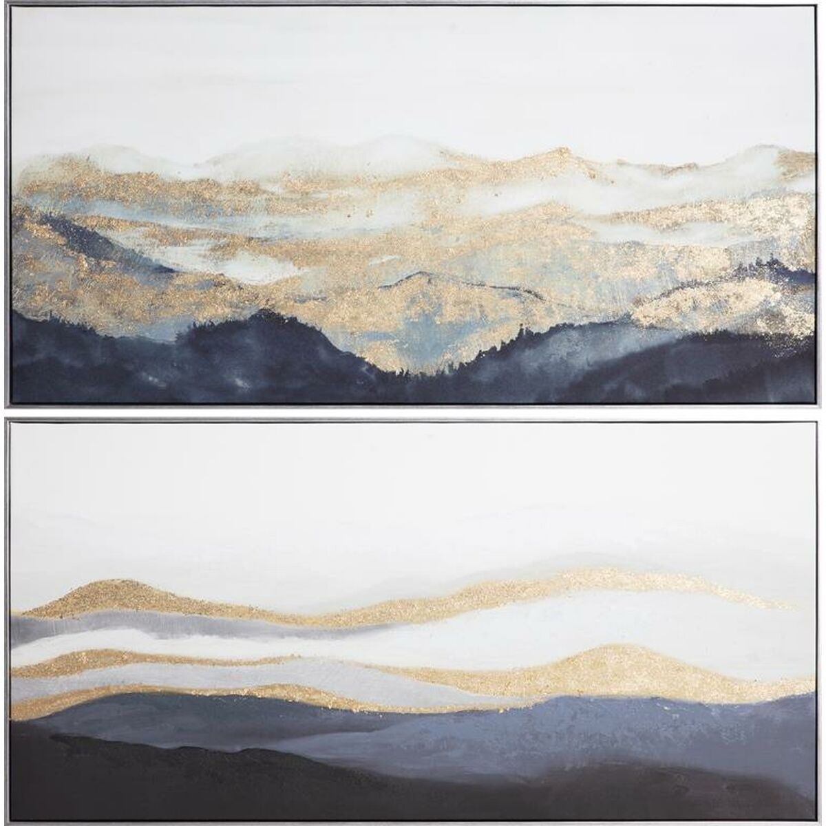 Tavla DKD Home Decor 120 x 3,2 x 60 Orientalisk Berg (2 antal) - 6