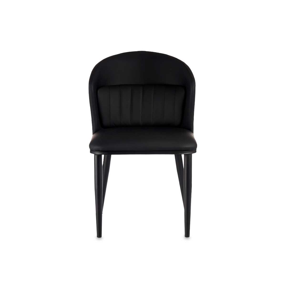 Fåtölj Rund Svart Stål 51 x 83,5 x 54 cm (2 antal) - 3