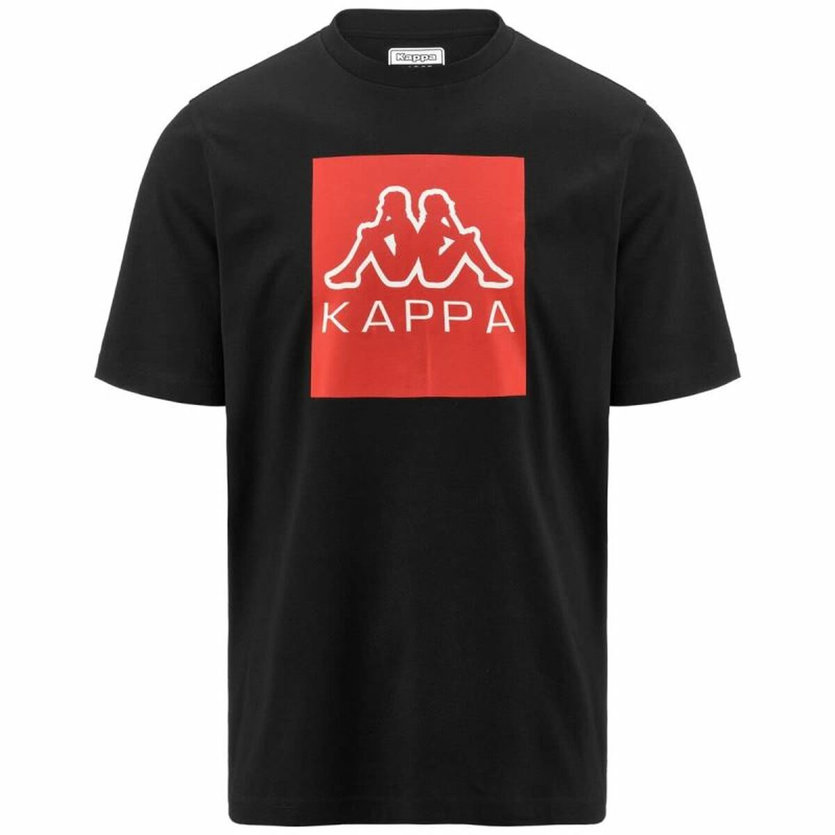 T-shirt med kortärm Herr Kappa Ediz CKD Svart