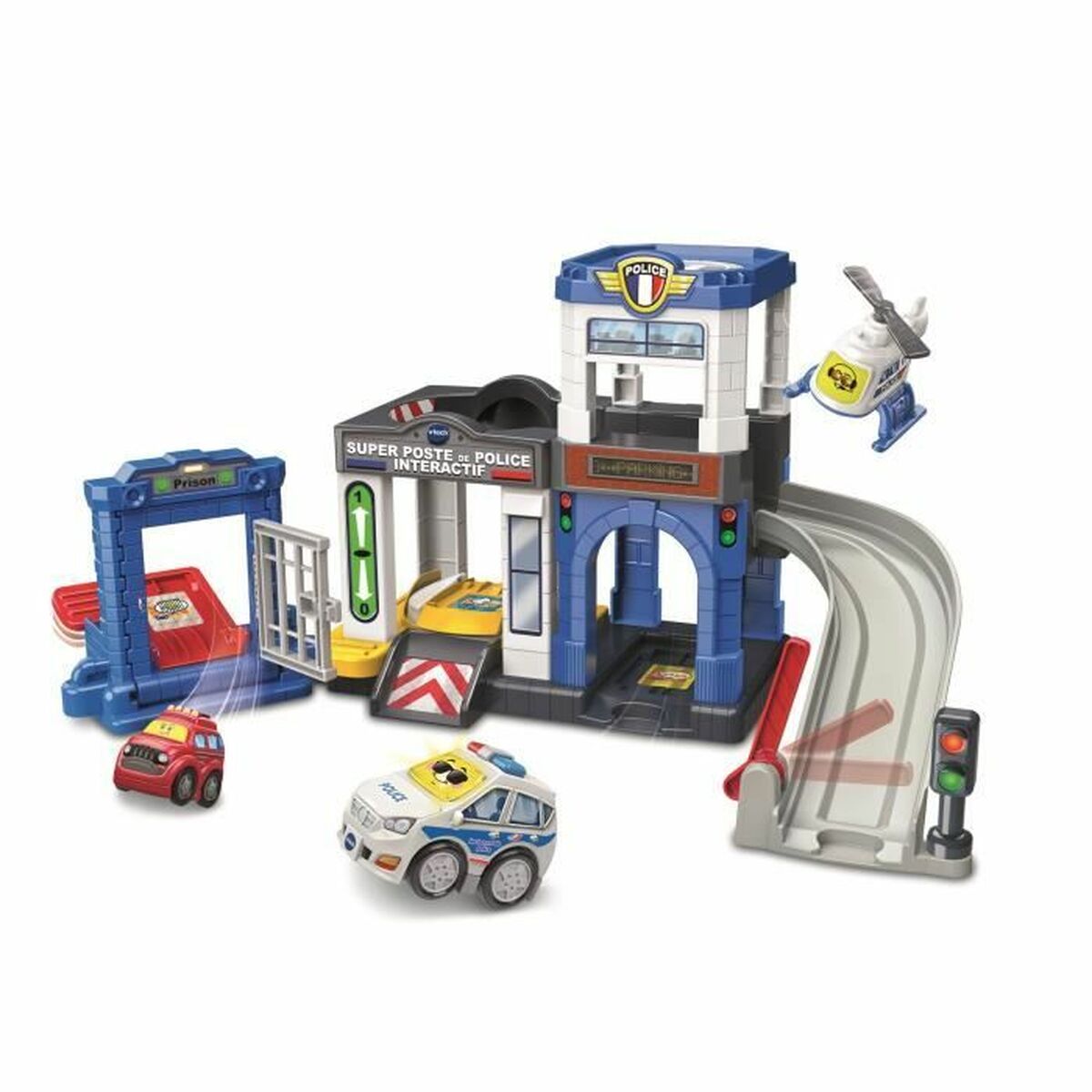 Fordonsspel Vtech Tut Tut Bolides Police station