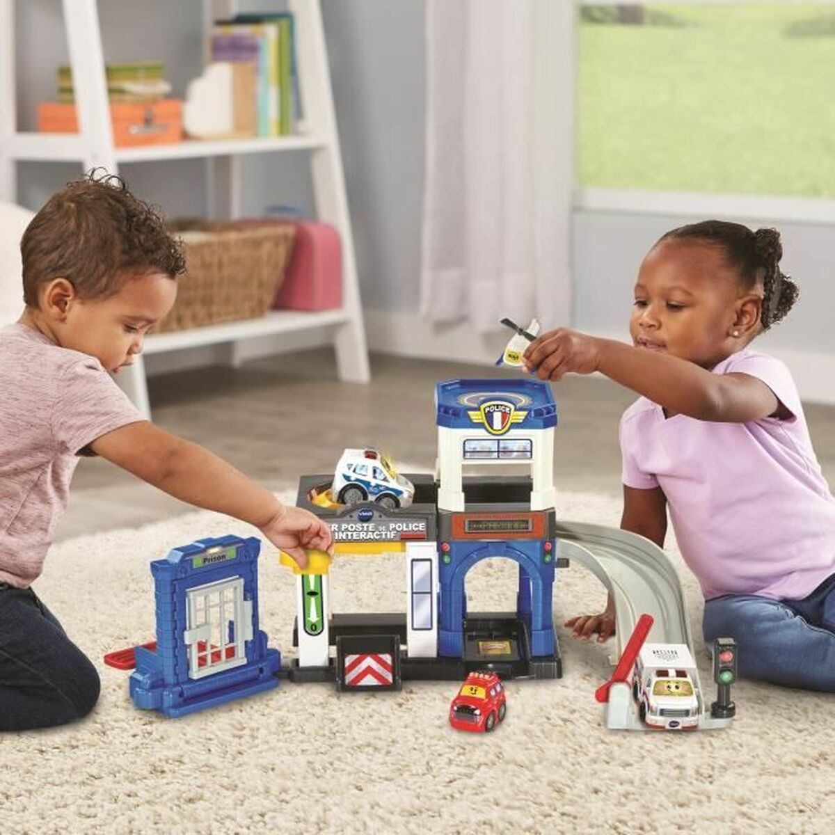 Fordonsspel Vtech Tut Tut Bolides Police station - 2