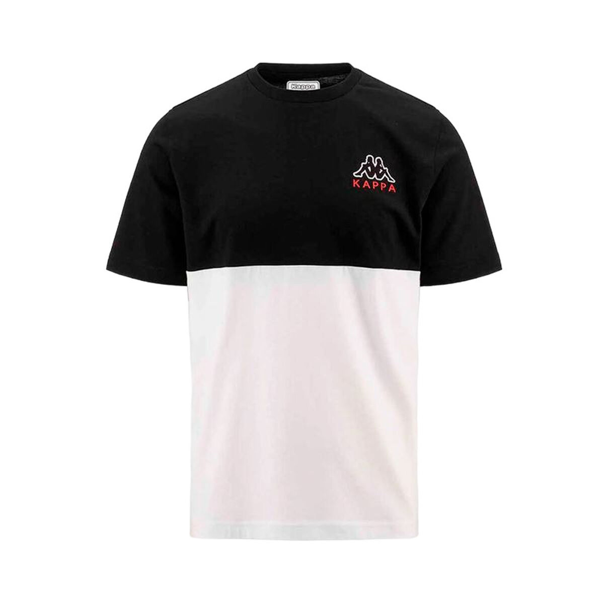T-shirt med kortärm Herr Kappa Edwin CKD Vit Svart - 3
