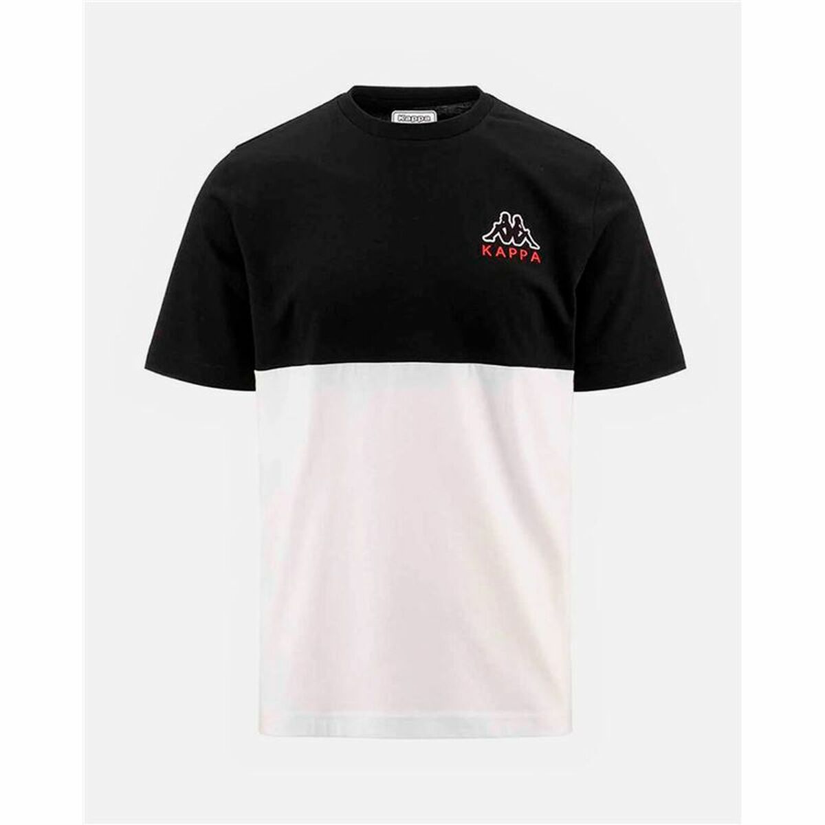 T-shirt med kortärm Herr Kappa Edwin CKD Vit Svart - 9