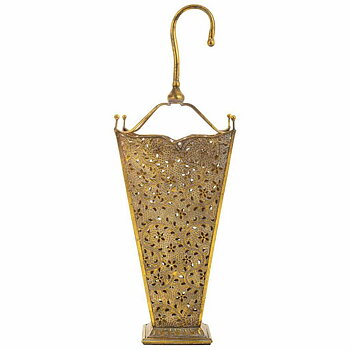Paraplyställ Alexandra House Living Guld 27 x 80 x 27 cm