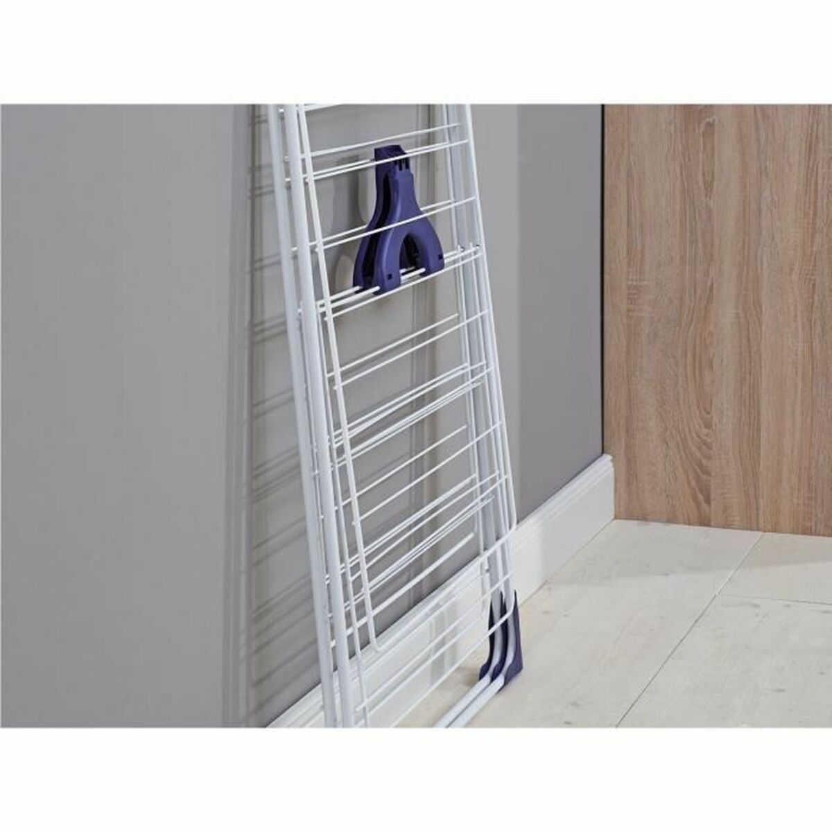 Torklina Leifheit Roma Classic Flex 250 Vit Plast - 4