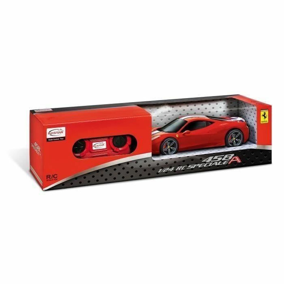 Radiostyrd bil Mondo Ferrari Italia Spec Röd - 3