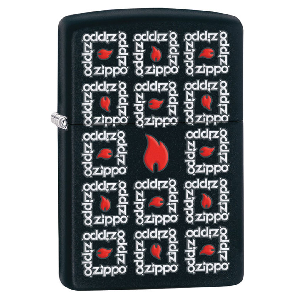 No 28667 Zippo Surround black matte