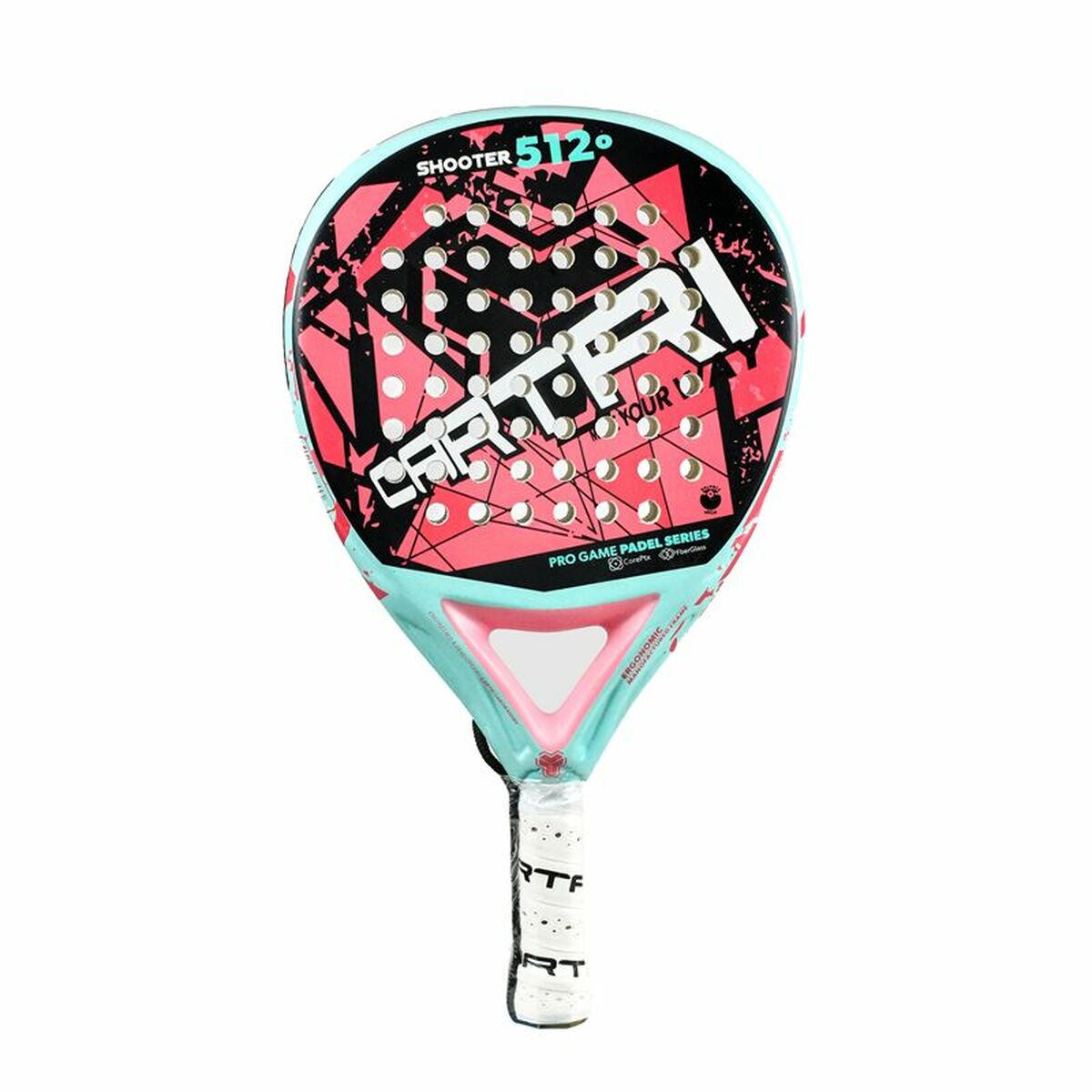 Padelracket Cartri Shooter 512º  Multicolour Lax - 2