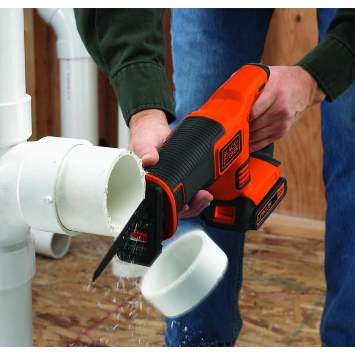 Självsågande såg Black & Decker BDCR18-QW 18 V 15 cm - 3
