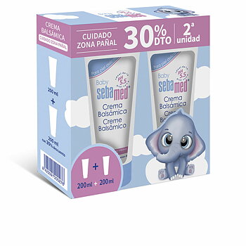 Babykräm för daglig stjärtvård Sebamed Baby 200 ml 200 ml x 2
