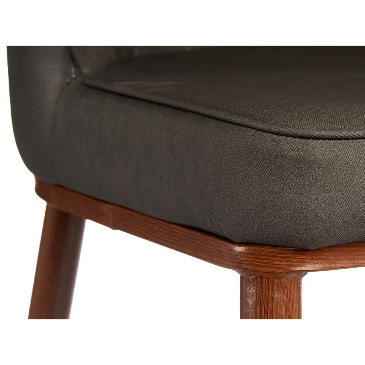 Fåtölj Romb Svart Grå Stål 52 x 90 x 43 cm (2 antal) - 3