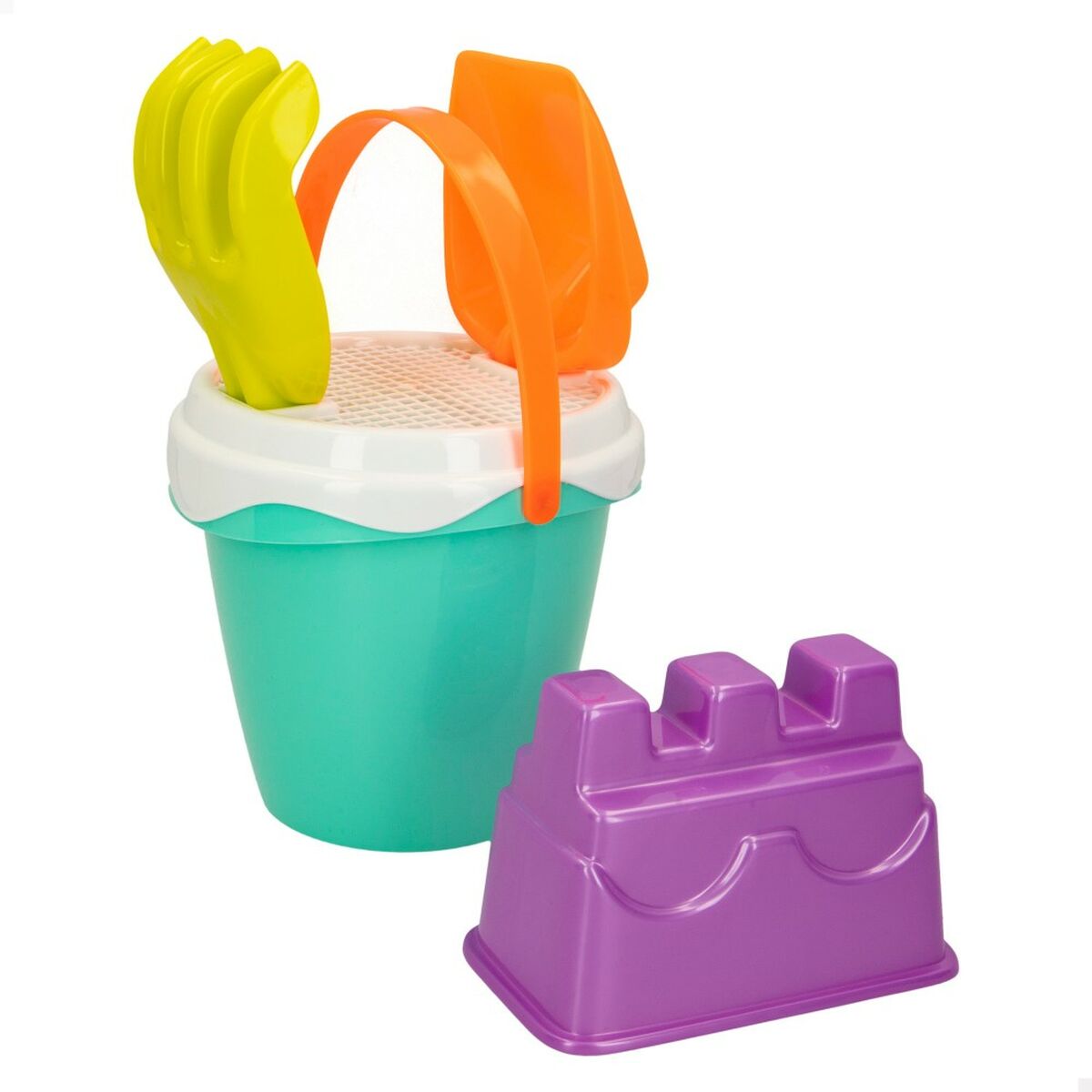 Strandleksaker set Colorbaby Ø 14 cm (20 antal) - 2