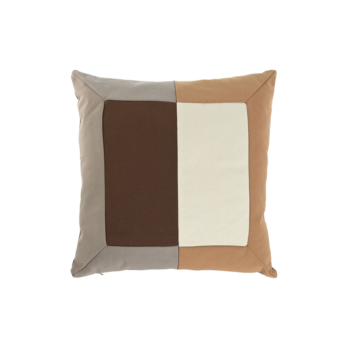 Kudde Home ESPRIT Patchwork Boho 45 x 45 cm