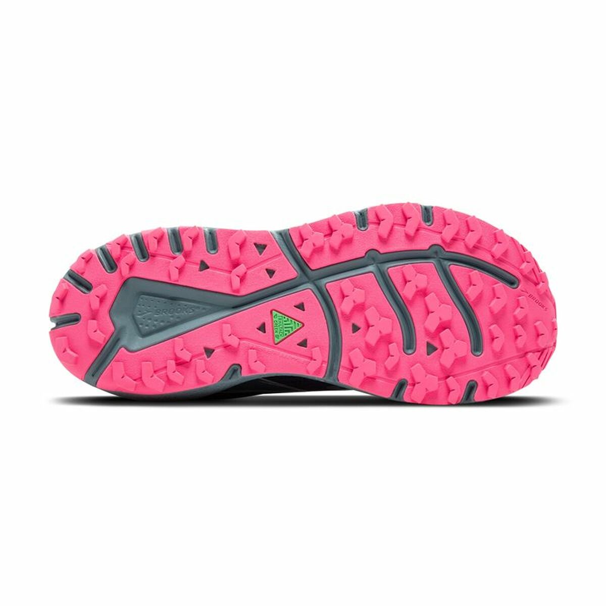 Gymnastiksko, Dam Brooks Divide 5 Blå Rosa - 3