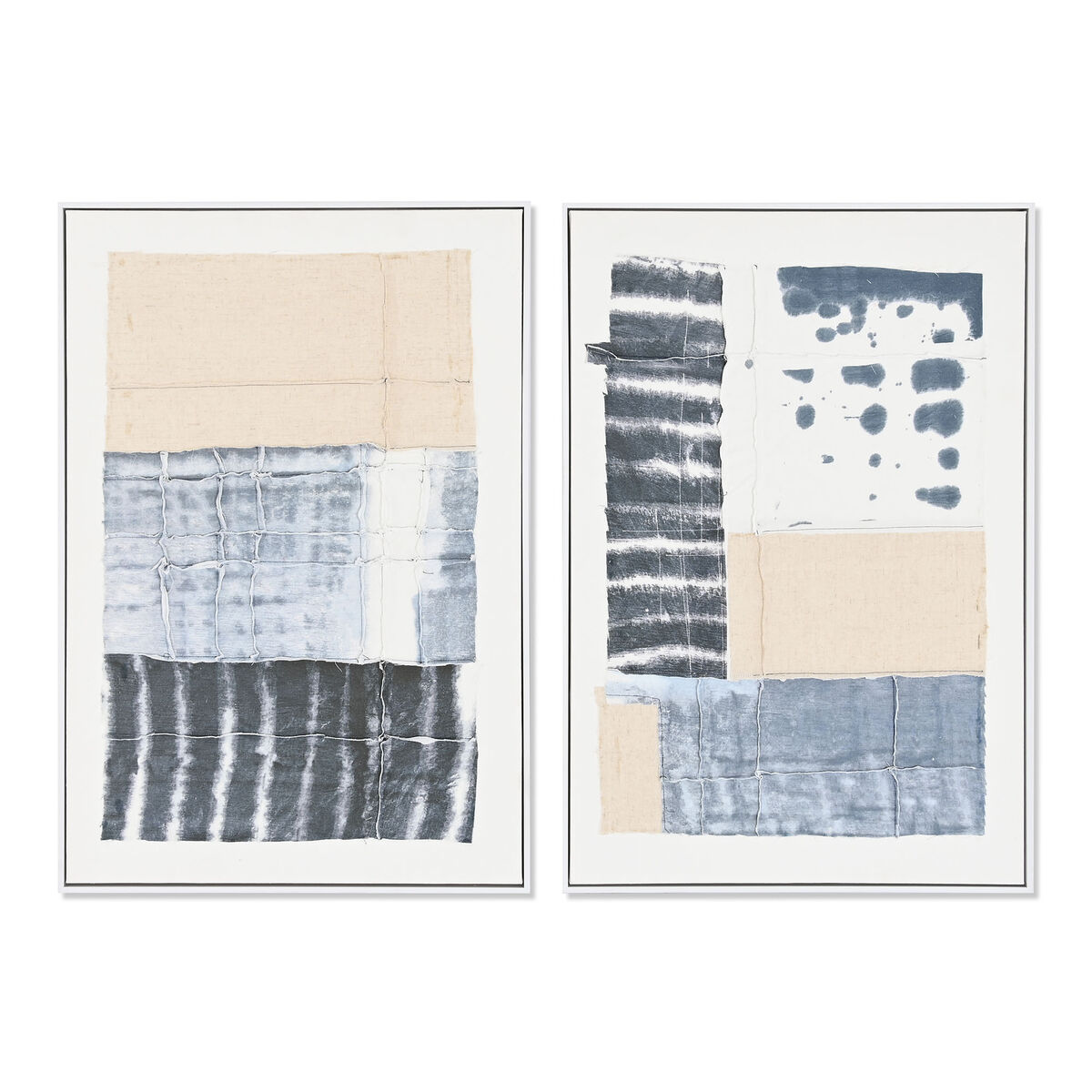 Kanvas DKD Home Decor Furu polystyren Kanvas 60 x 3,2 x 90 cm 60 x 4,5 x 90 cm
