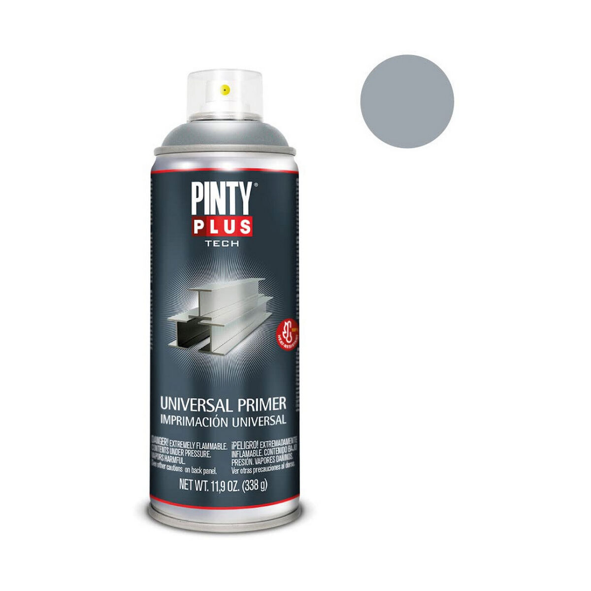 Sprejfärg Pintyplus Tech I113 Universal 400 ml Utskrift Grå - 2