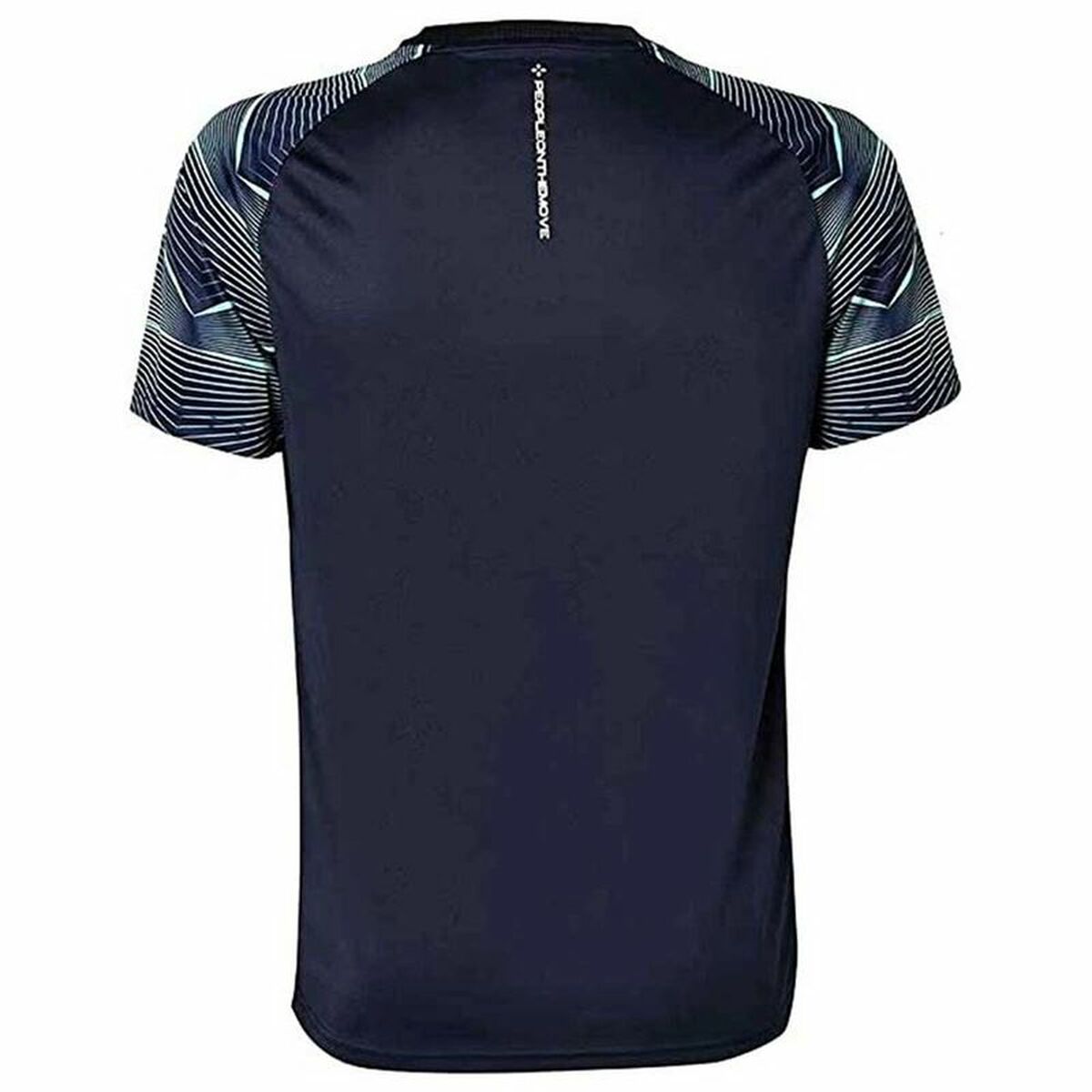 T-shirt med kortärm Herr Kappa Eoste Graphik Marinblå - 2