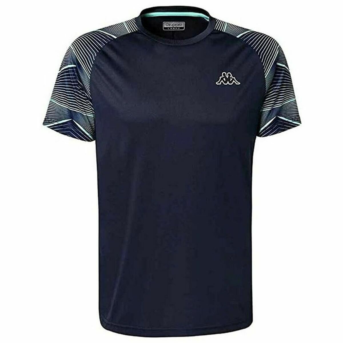 T-shirt med kortärm Herr Kappa Eoste Graphik Marinblå - 3