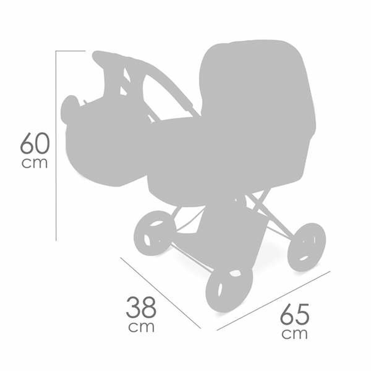 Dockvagn Decuevas Koala 38 x 65 x 60 cm Hopfällbar - 11