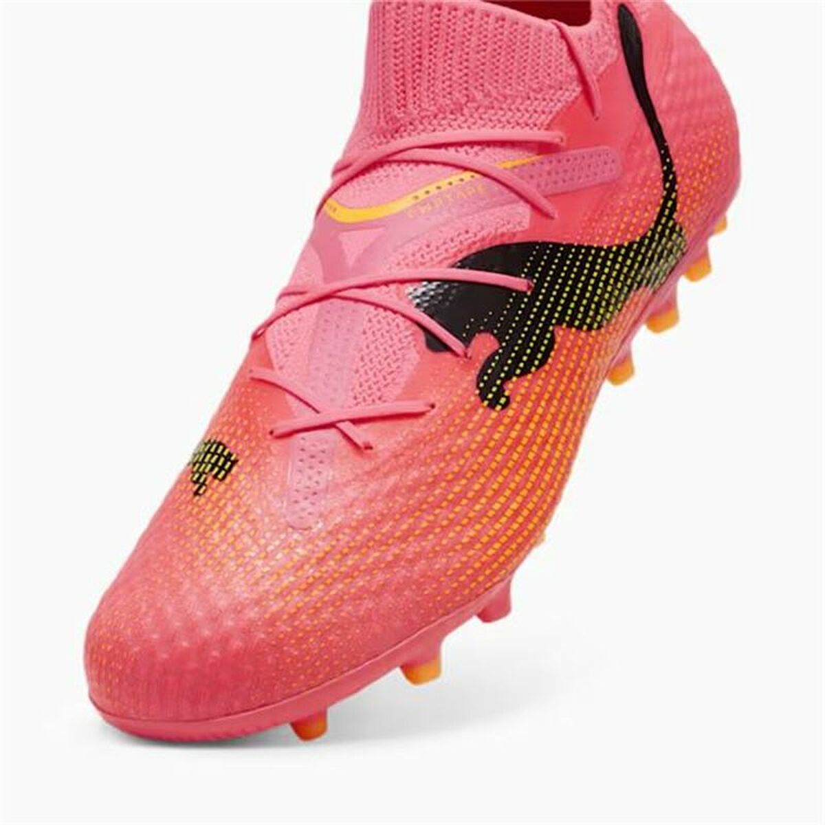 Multi-dubbade fotbollsskor för vuxna Puma Future 7 Pro MG Orange Mörk Orange - 4