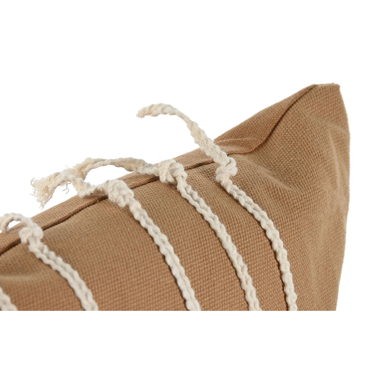 Kudde Home ESPRIT Vit Senap Boho 45 x 45 cm - 3