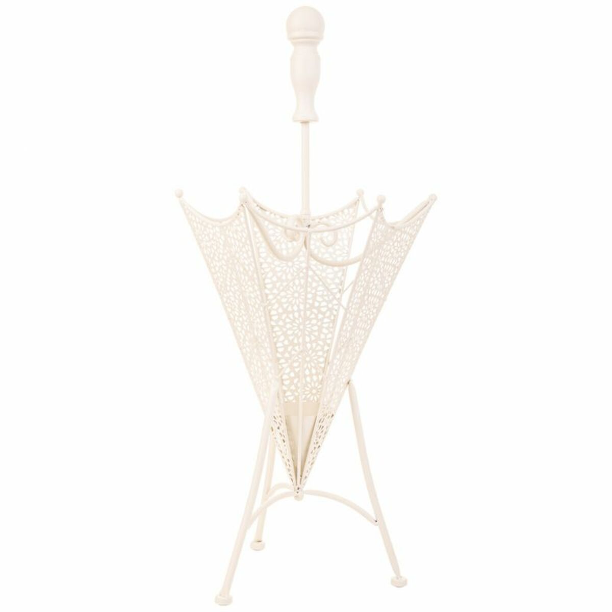 Paraplyställ Alexandra House Living Vit 25 x 48 x 20 cm - 3