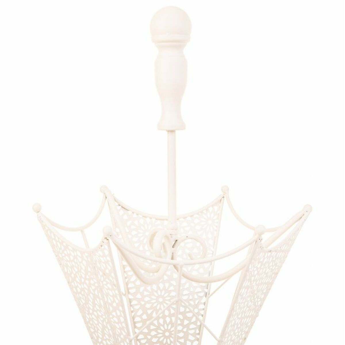 Paraplyställ Alexandra House Living Vit 25 x 48 x 20 cm - 5