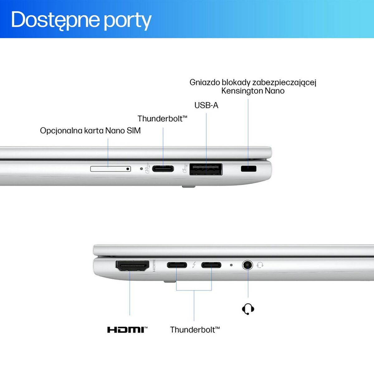 Bärbar dator HP EliteBook X Flip G1i Next Gen AI PC Copilot+ PC Intel Core Ultra 7 258V 14" Intel Core Ultra 7 258V 32 GB RAM 1 - 3