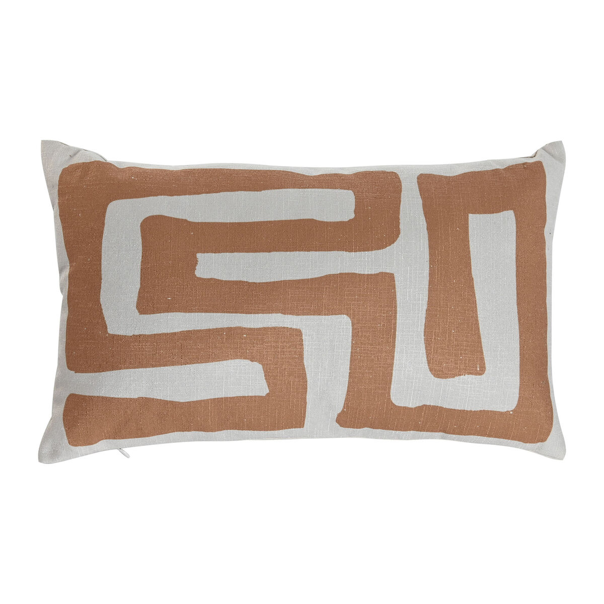 Kudde Home ESPRIT Beige Senap Boho 50 x 30 cm