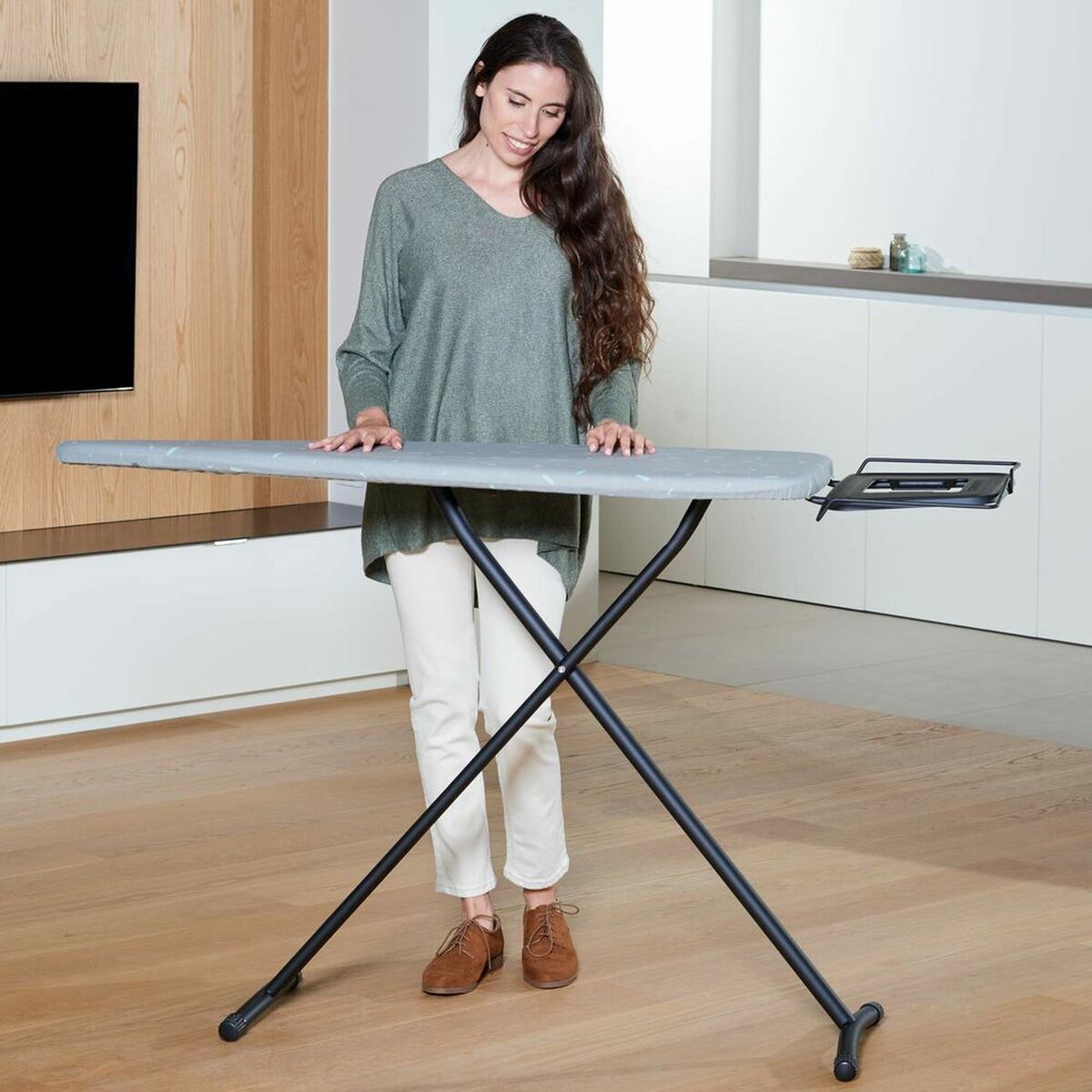 Strykbräda Taurus ARGENTA PRO Mörkgrå 124 x 40 cm - 3