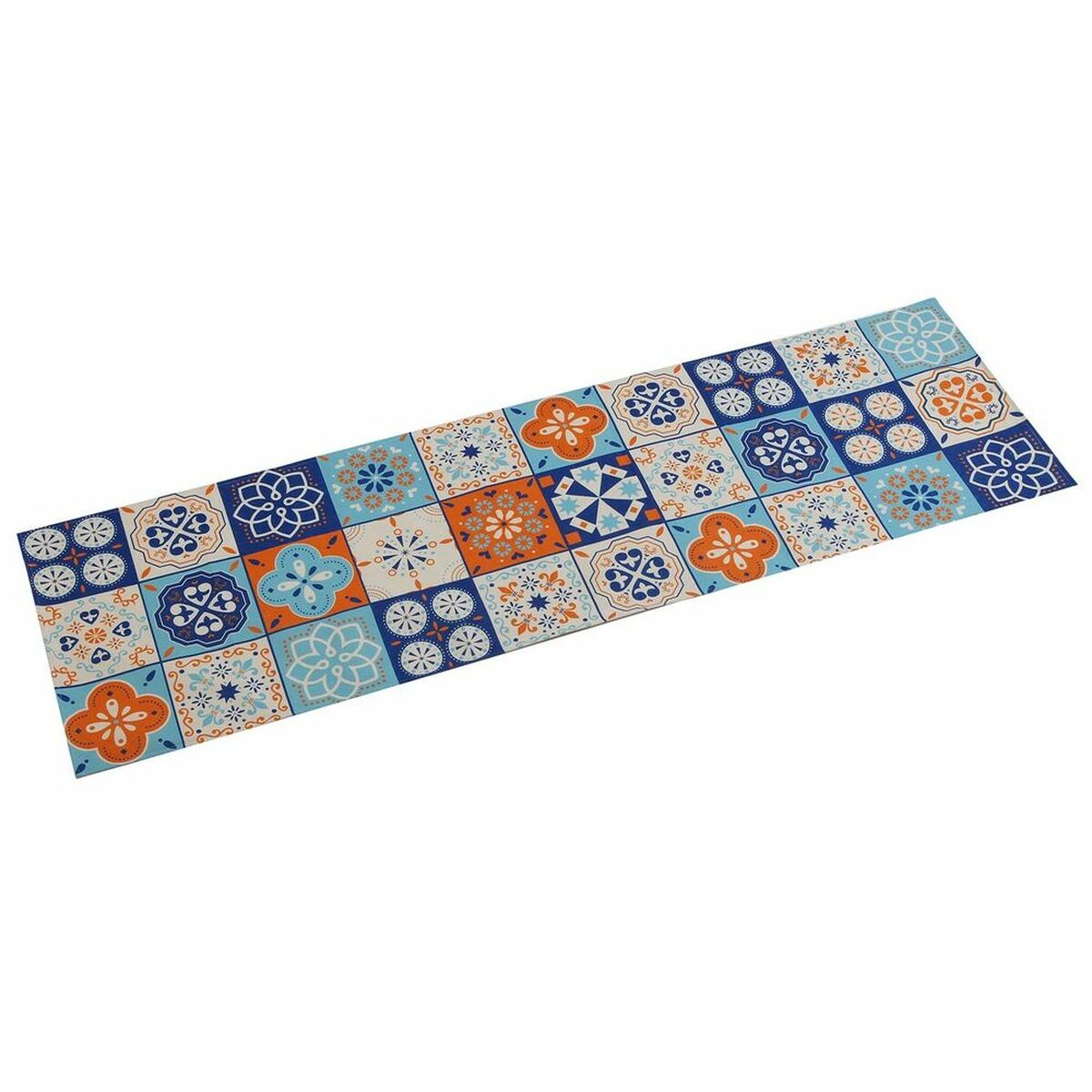Bordslöpare Versa Mosaik Orange Polyester (44,5 x 0,5 x 154 cm) - 2
