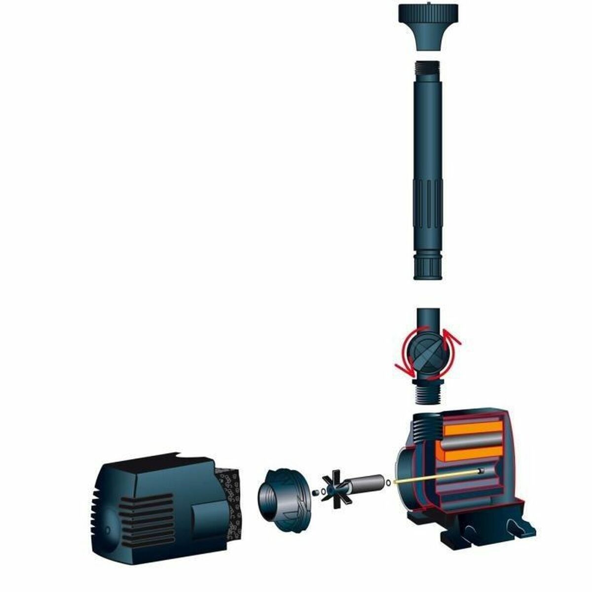 Vattenpump Ubbink Xtra 600 - 5