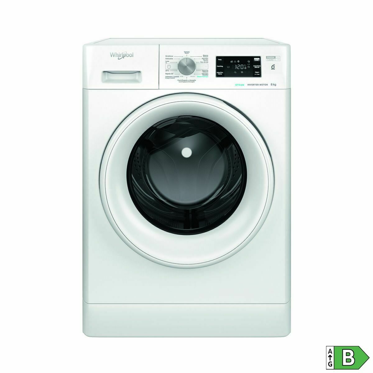 Tvättmaskin Whirlpool Corporation FFB8258WVSP 8 kg 1100 rpm - 2