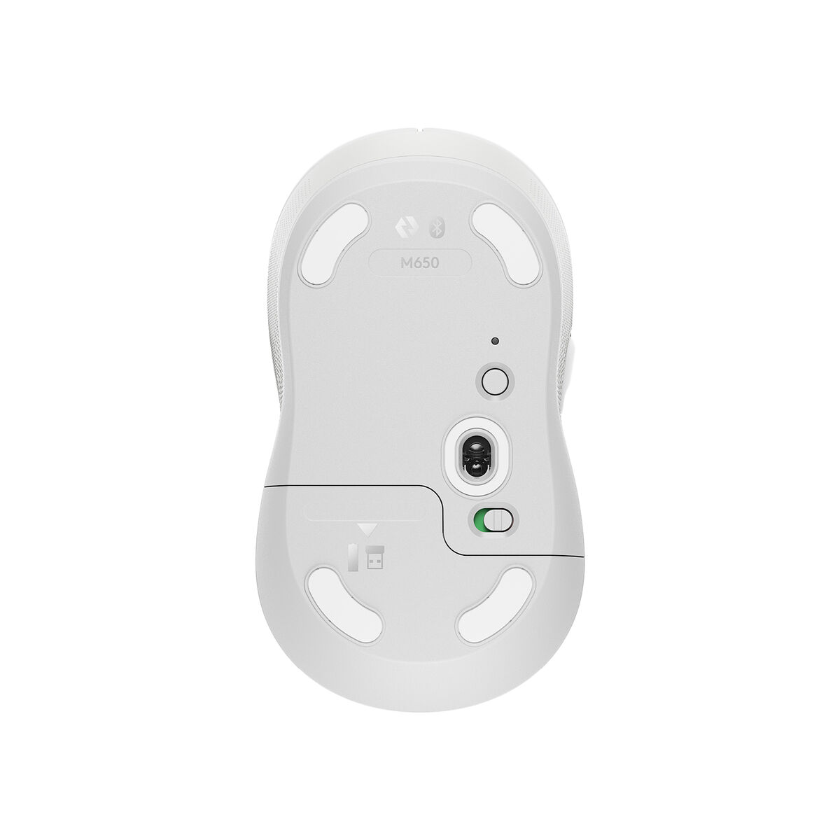 Trådlös Mus Logitech M650 Vit 2000 dpi - 3