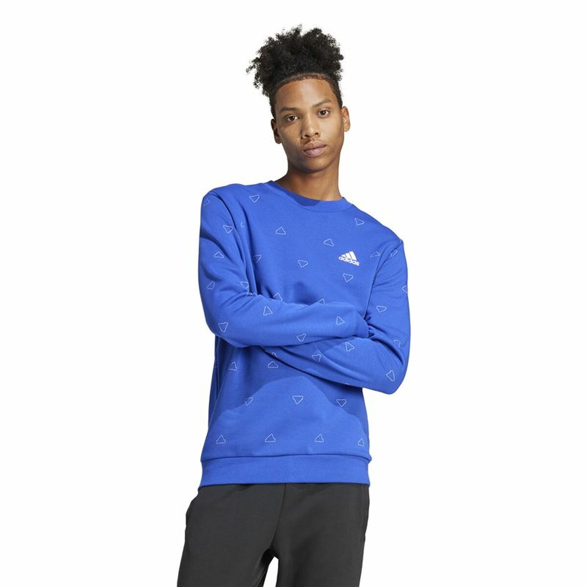 Tröja utan huva Herr Adidas Mngrm Blå - 2