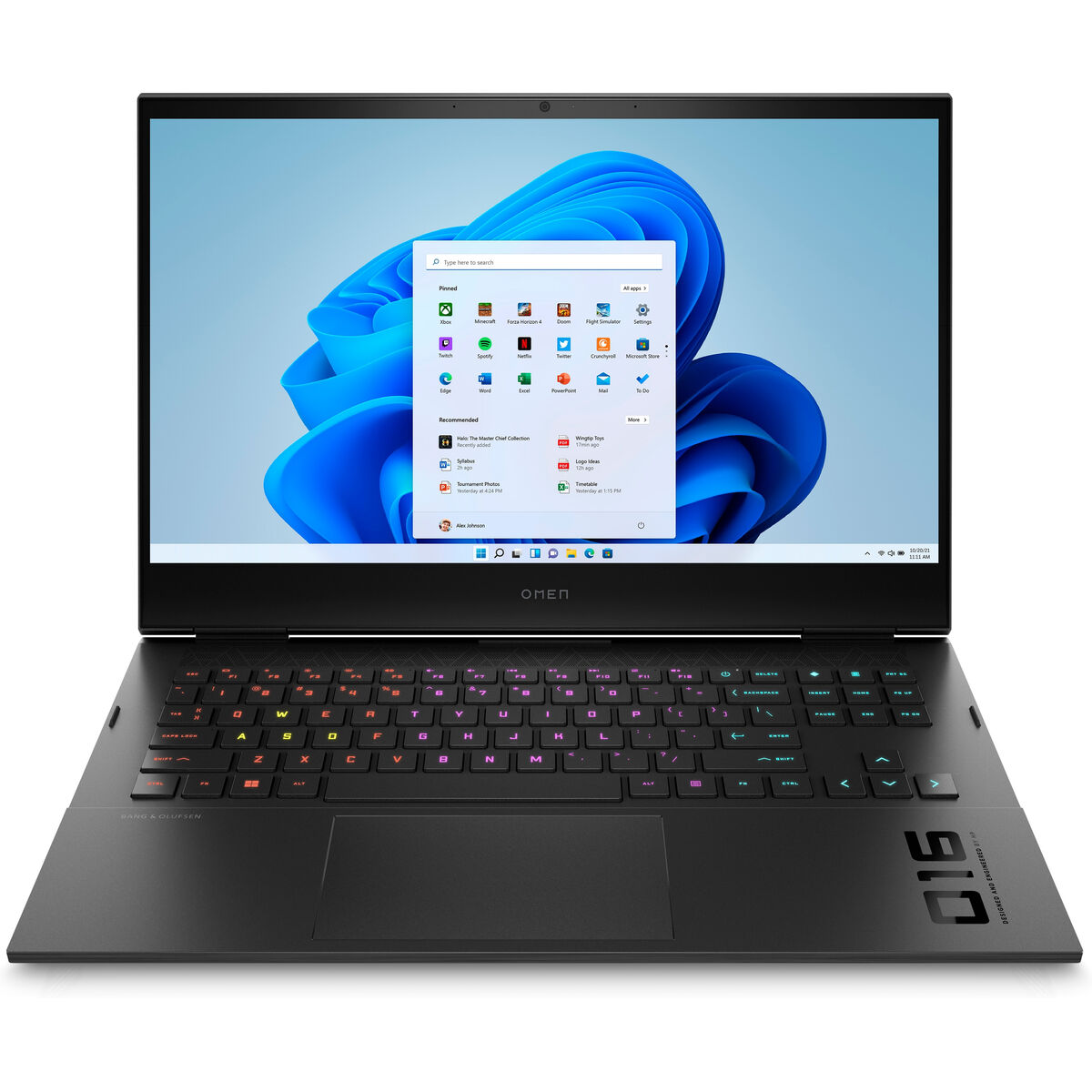 Laptop HP OMEN by HP Laptop 16-b1006ns 16,1" i7-12700H 16 GB RAM 1 TB SSD NVIDIA GeForce RTX 3060 Qwerty Spanska - 4