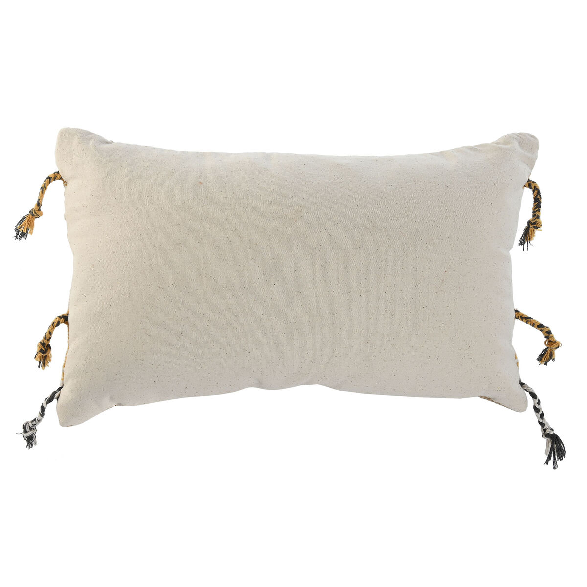 Kudde Home ESPRIT Beige Senap Boho 50 x 30 cm - 4