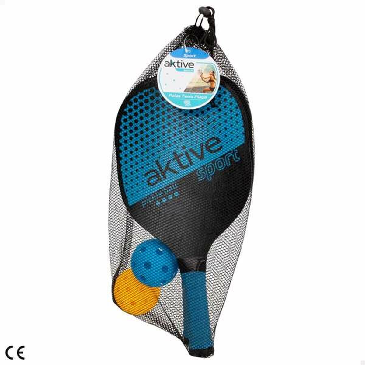Strandspadar med boll Colorbaby Aktive Pickle Ball 40 x 0,8 x 19,5 cm - 4
