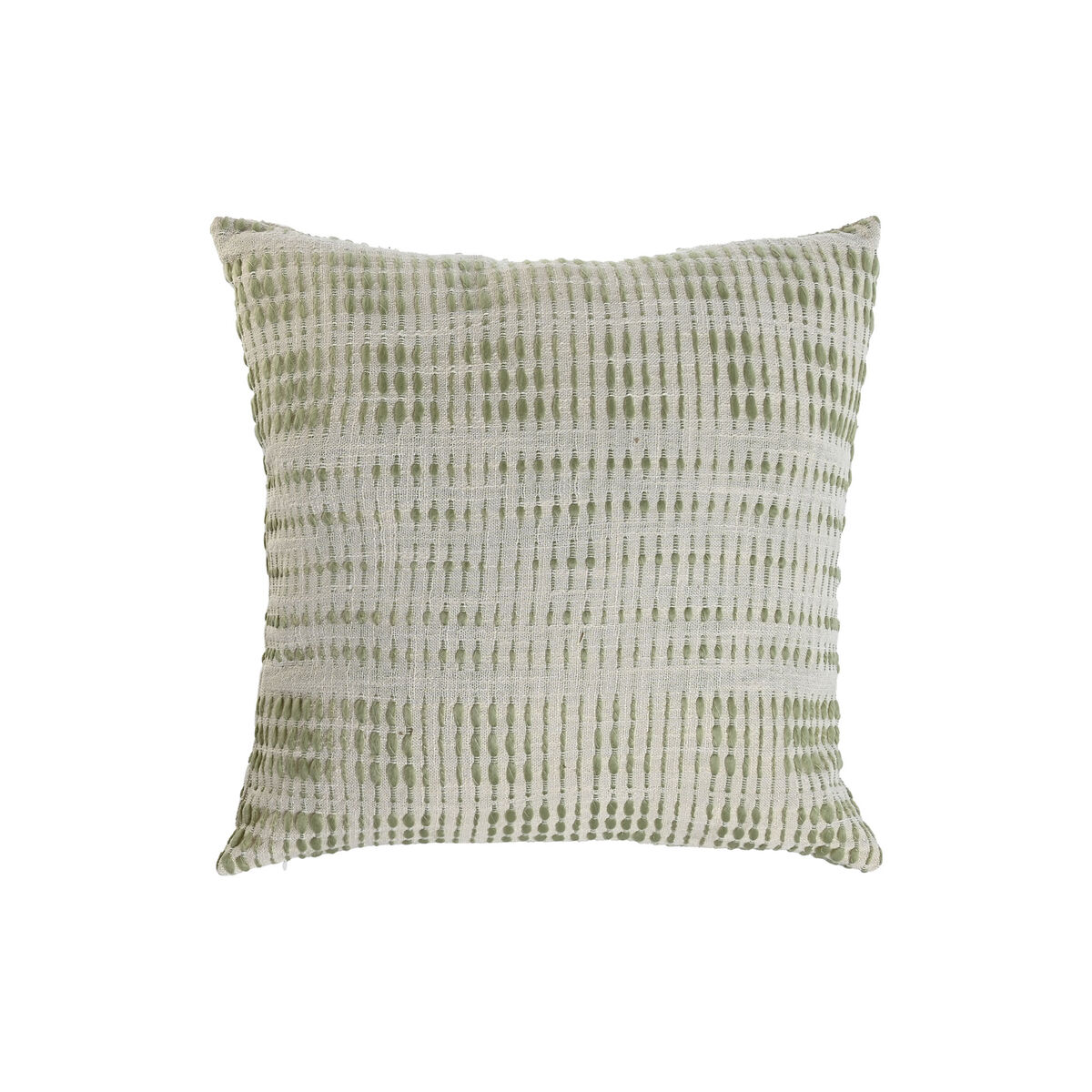 Kudde Home ESPRIT Vit Grön Cottage 45 x 45 cm