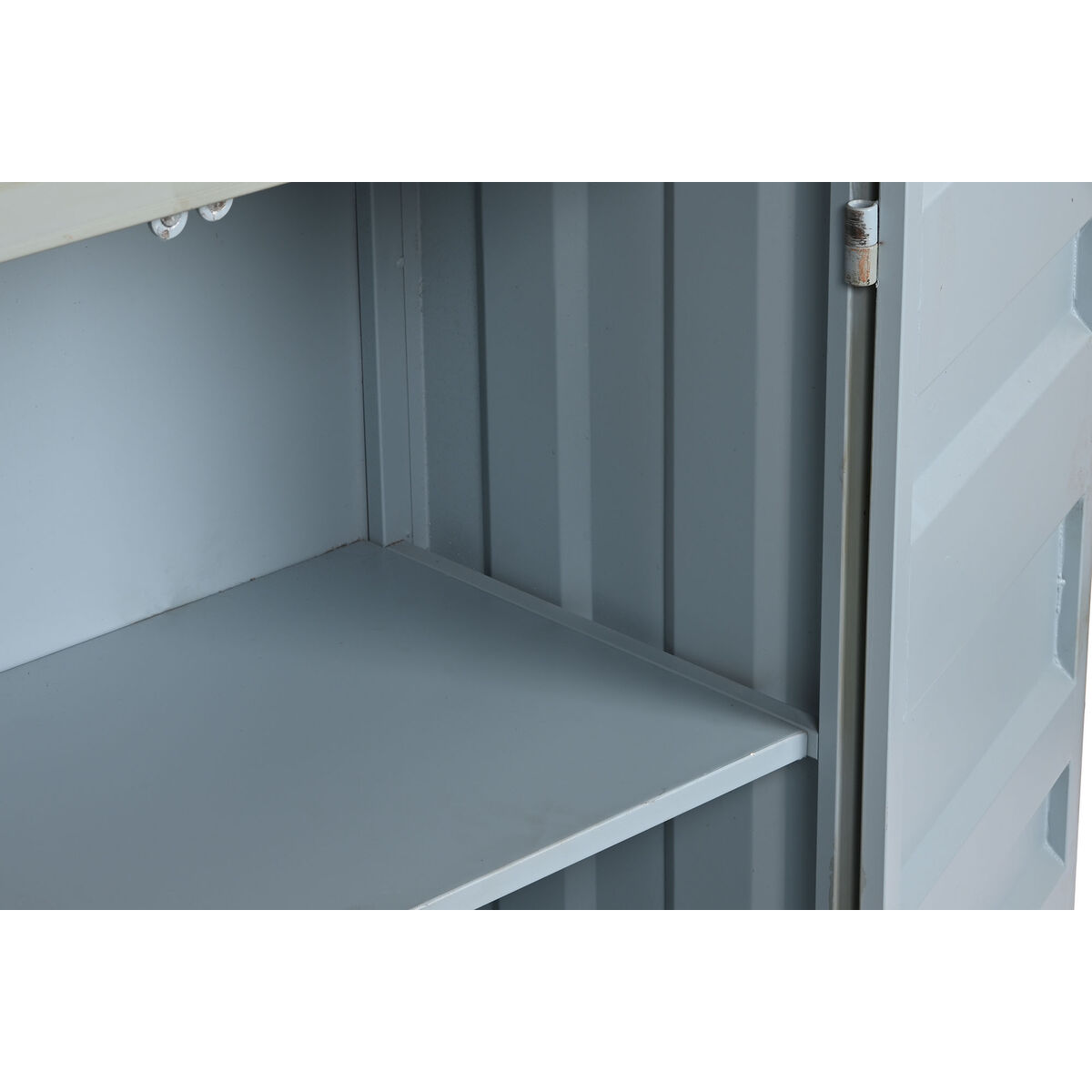 Bokhylla Home ESPRIT Turkos Himmelsblå Metall Trä MDF 87 x 44 x 168,5 cm - 7