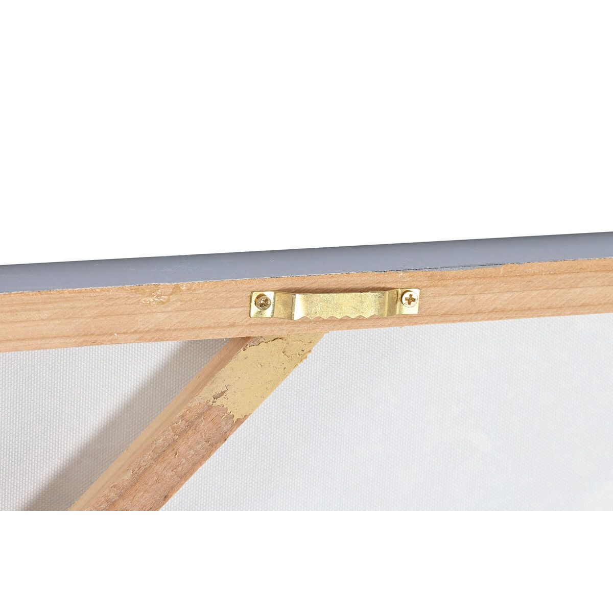 Kanvas DKD Home Decor Kanvas Trä MDF 120 x 3 x 80 cm - 3